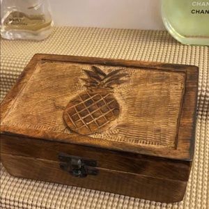 Wooden Tea Box